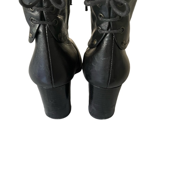 Women’s Stacked Heel Booties - Picture 6 of 7